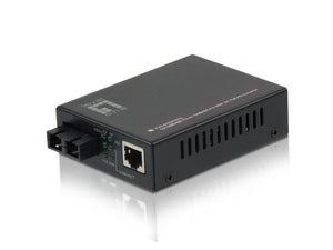 FVT-0103TXFC RJ45 to SC Fast Ethernet Media Converter, Multi-Mode Fiber, 2km, PoE PD