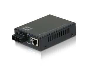 FVT-2001 RJ45 to SC Fast Ethernet Media Converter, Multi-Mode Fiber, 2km
