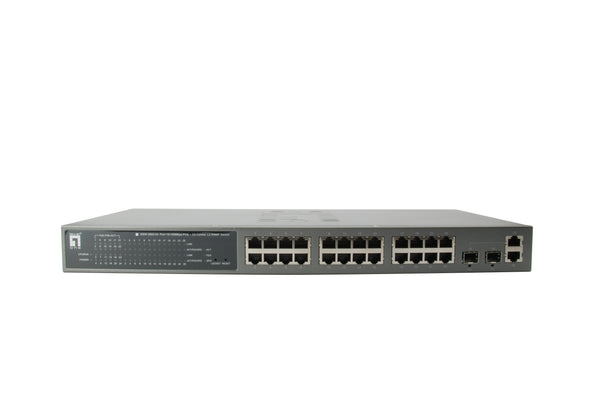 GSW-2693 24PORT POE SWITCH +2SFP L2 *