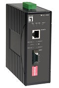 IEC-1800 RJ45 to SC Industrial Media Converter, Multi-Mode Fiber, 2km, -40?øC to 75?øC, IEC61850