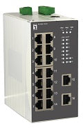 IES-1610 16-Port Fast Ethernet Industrial Switch, DIN-Rail, -20?øC to 70?øC