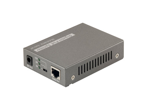 POS-3000 Gigabit PoE Splitter, 802.3at/af PoE, 5-12V DC Output