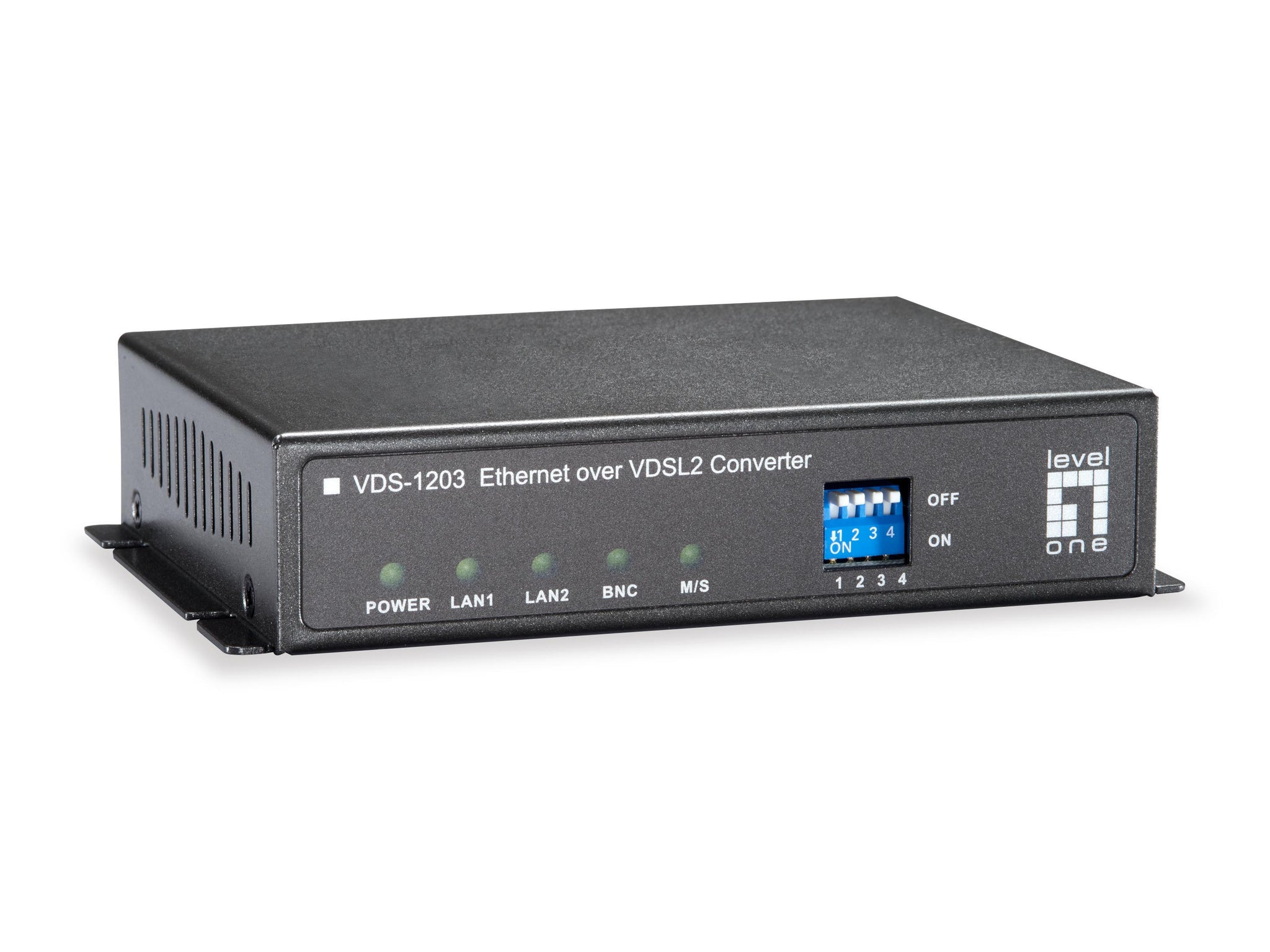 VDS-1203 Ethernet over VDSL2 Converter, BNC